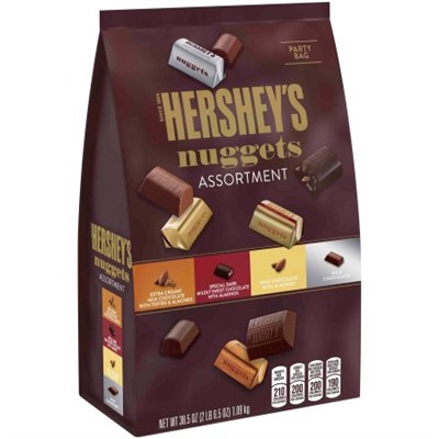 HERSHEY'S NUGGETS Chocolates Assortment, 38.5 oz