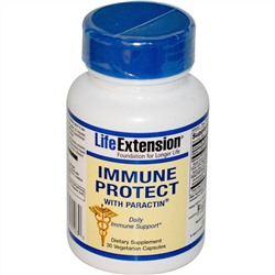 Life Extension, Защита иммунитета, с Paractin, 30 растительных капсул