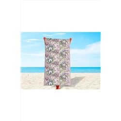 Полотенце вафельное Спа 80х150 см пляжное банное НАТАЛИ #890716