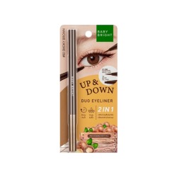Baby Bright Up And Down Duo Eyeliner 2 in 1 0.1+0.3 G Smoky Brown