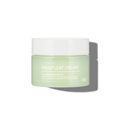 TENZERO CLEAR FIT HEARTLEAF CREAM Восстанавливающий крем для лица с экстрактом хауттюйнии 50г