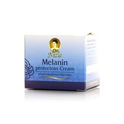 Плацентарный антивозрастной осветляющий крем для лица от Niza  5 гр / Niza melanin protection cream