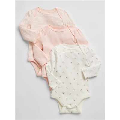 Baby Print Bodysuit (3-Pack)