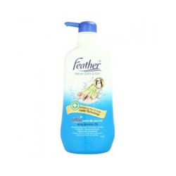 Део-шампунь для ухода за жирными волосами и кожей головы с лемонграссом Feather 480 мл / Feather Nature Clean & Care Fresh Deo Shampoo 480ml