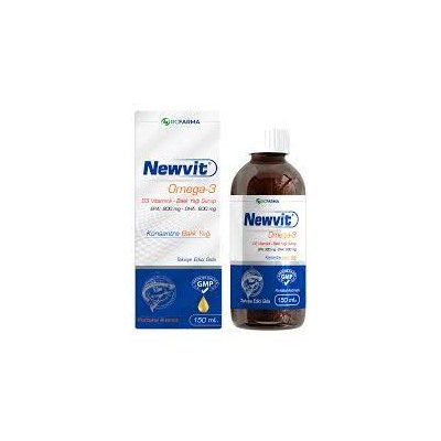 RC. Farma Newvit Omega 3 / Ньювит Омега 3 с витамином D3 сироп, 150мл