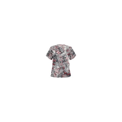 UA Vintage Paisley Poppy Scrub Top