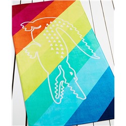 Lacoste Crocostripe Beach Towel