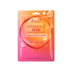 Тканевая маска Moods Vitamin C Hya Brightening And Hydrating Facial Mask 38 ML