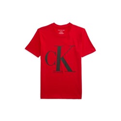 Calvin Klein Boy's Logo Crewneck Tee