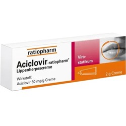 Aciclovir-ratiopharm® Lippenherpescreme