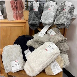 Уютные, пушистые, мягчайщие домашние носочки Uniql*o 🐰  Экспорт. Оригинал