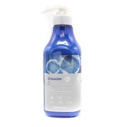 FarmStay Collagen Water Full Shampoo&amp;Conditione Шампунь-кондиционер увлажняющий с коллагеном 530 мл