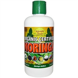 Dynamic Health  Laboratories, Organic Certified Moringa Juice, 33.8 FL OZ