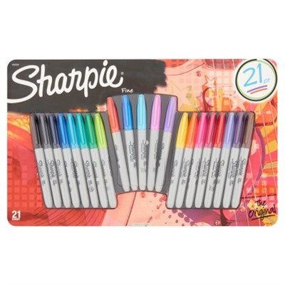 Sharpie Permanent Markers Limited Edition 21ct Value Pack