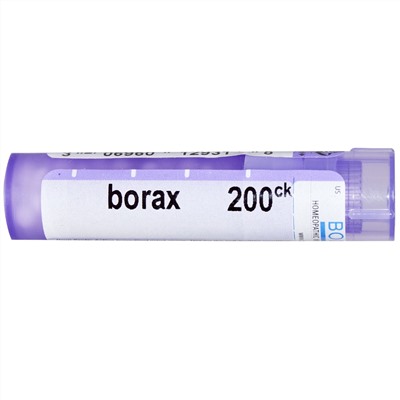Boiron, Single Remedies, Тетраборат натрия, 200 CK, прибл. 80 гранул