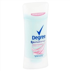 Degree Deodorant 2.6 Ounce Womens Motion Sense Sheer Powder (76ml) (6 Pack)