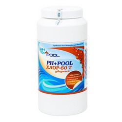 PH+Pool Хлор-60Т Ударный в таблетках по 20гр 2кг