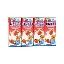 Питьевой фруктовый йогурт (вкусы в ассортименте) от Dutch Mill 4 упаковки по 180 мл / Dutch Mill 4in1  Drinking Yoghurt 180mlx4pcs