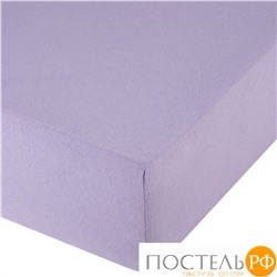 Простынь на резинке трикотажная (PT пурпурный) 160х200
