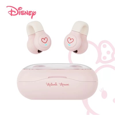 Новая Bluetooth-гарнитура Disney с костной проводимостью не входит в ухо, беспроводные спортивные наушники-клипсы для мальчиков и девочек подходят для Huawei Apple