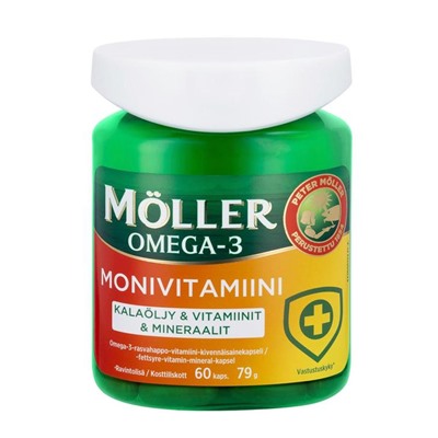 Möller Омега-3 Мультивитамин 60 капс.