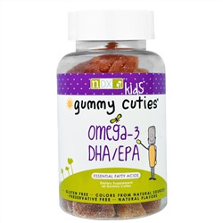 Natural Dynamix, Gummy Cuties, Kids Omega-3 DHA/EPA, 60 Gummy Cuties