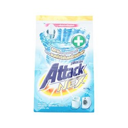 Антибактериальный эко-порошок для машинной стирки Attack Nex 800 гр / KAO Attack nex laundry detergent 800g
