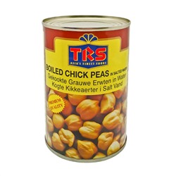 TRS Canned Boiled Chickpeas Нут белый консервированный 400г