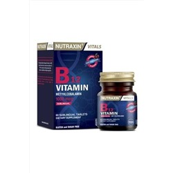 Nutraxin B12 Vitamini (1000 Mcg) - Dil Altı Tableti 8680512627364