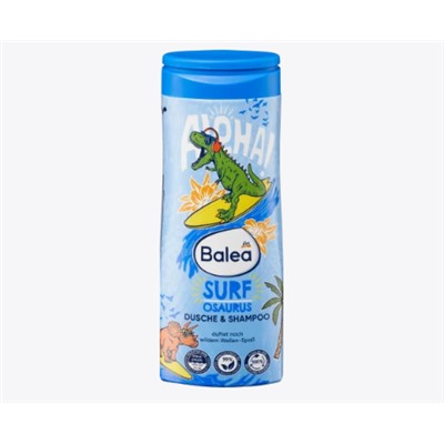 Kinder Dusche & Shampoo 2in1 Surfosaurus, 300 ml