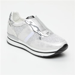 Francesco Milano - sneakers - blanco - plataforma: 3 cm