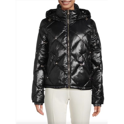 KARL LAGERFELD PARIS Quilted Puffer Jacket