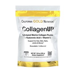 CollagenUp, Гидролизованные пептиды морского коллагена гиалуроновой кислотой и витамином C, с нейтральным вкусом 206 г (7,26 унции)