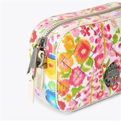 FLORAL COUTURE SMALL KENSINGTON CAMERA BAG  KURT GEIGER LONDON