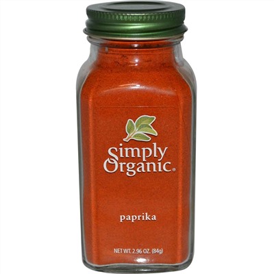 Simply Organic, Паприка, 2,96 унции (84 г)