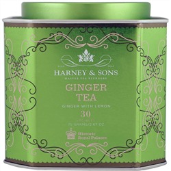 Harney & Sons, Historic Royal Palaces, Ginger Tea, Ginger with Lemon, 30 Sachets, 2.67 oz (75 g)