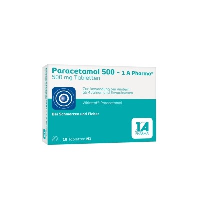 Парацетамол 500 мг - 1A-Pharma®