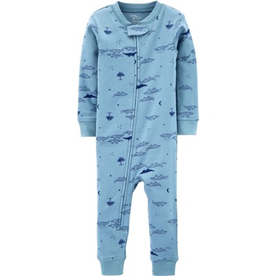 Carter's | Baby 1-Piece Certified Organic Snug Fit Cotton Footless PJs