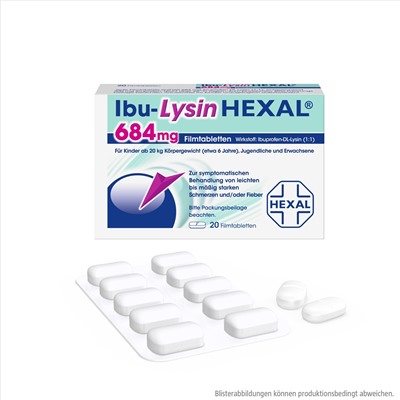 Ibu-LysinHEXAL® 684mg