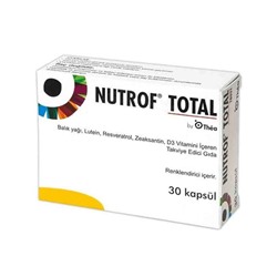 Nutrof Total Takviye Edici Gıda 30 Kapsül Dermoeczanem.com