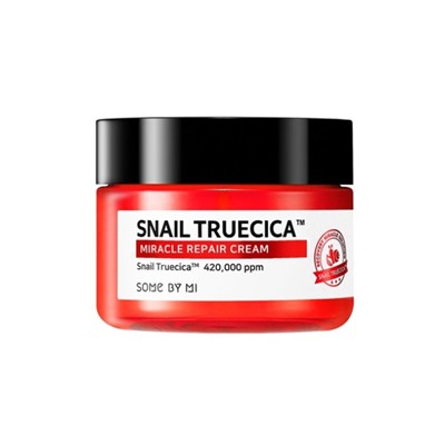 Snail Truecica Miracle Repair Cream, Восстанавливающий крем с муцином улитки и центеллой