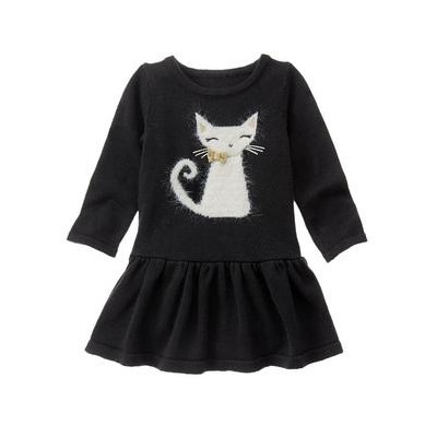 Cat Sweater Dress