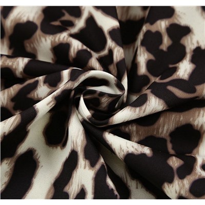Домашний костюм с укороченной рубашкой с красивым леопардовым принтом 😍