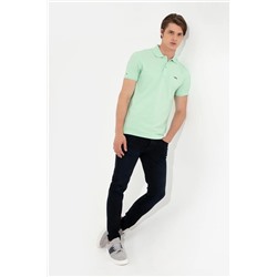 Erkek Mint Yeşili T-Shirt Basic Размер S