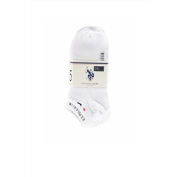 U.S. Polo Assn. 5 Li Beyaz Bilek Çorap James-SK22-5