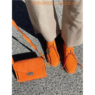 AB.Z. SAFARY mandarina+Ab.Zapatos PELLE Peque (550) АКЦИЯ