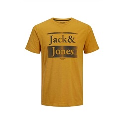 Jack & Jones Jack&jones 12211194 Nıneteen Nınety Baskı 0 Yaka Kısa Kol Tshırt 3YETSBS33878HAL
