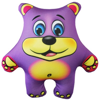 Игрушка Медведь фиолетовый