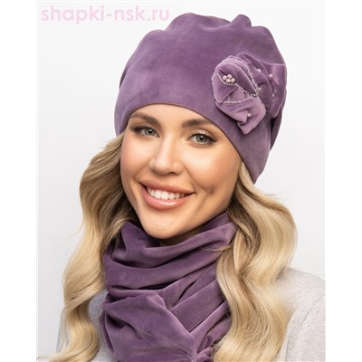 0155к СП флис (шапка+шарф) Комплект