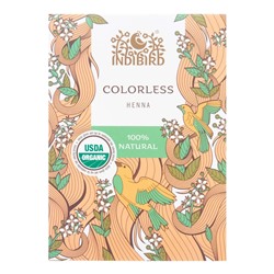 INDIBIRD Henna for hair Colorless Хна для волос Бесцветная 100% натуральная 100г